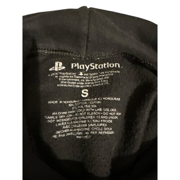 Vintage Playstation Japan 1994 Black Hoodie Size S, Pre-Owned Good Condition - Picture 7 of 7